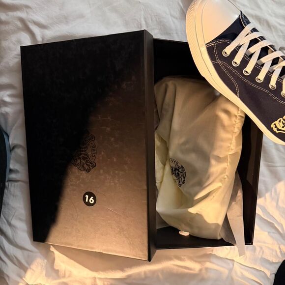 Darc-sport Men's Navy and Blue Trainers - Picture 2 of 8